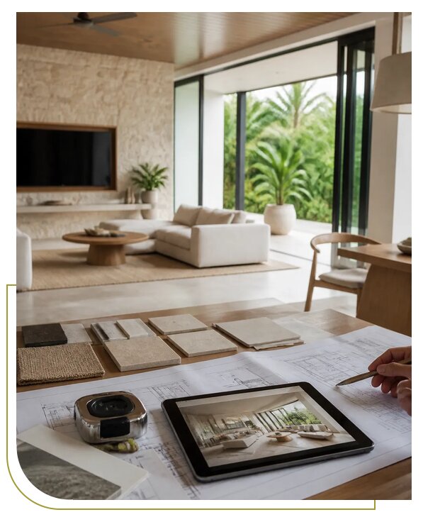 Дизайн интерьера виллы на Пхукете для клиентов из Алейска